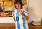 Patricia Bullrich festejó el triunfo de la Selección Argentina con la V de la victoria