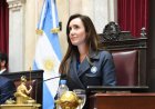 "¡Las Malvinas son Argentinas!": la eufórica celebración de Victoria Villarruel