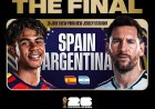 Expectativa máxima: Argentina enfrenta hoy a España en la final