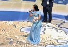 El impactante look de María Becerra para cantar el Himno en la final del Mundial 2026