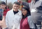 El jugador de la Scaloneta Almada vino a la Difunta Correa