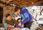 Jachal asiste en el puesto El Colorado ante el temporal invernal