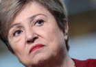 Kristalina Georgieva cenó con empresarios del "círculo rojo"