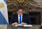 A qué hora habla Javier Milei por cadena nacional