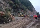 Impresionante derrumbe en la Ruta 40: hay corte total en el Camino de los Siete Lagos