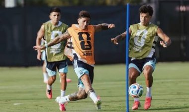 Argentina se entrena en Kansas City con la mente puesta en Suiza