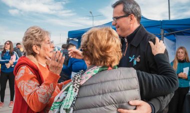 Rawson en comunidad paso por el barrio Buenaventura Luna