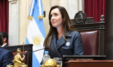 "¡Las Malvinas son Argentinas!": la eufórica celebración de Victoria Villarruel