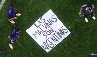 Reino Unido pide a la FIFA investigar a Argentina por la bandera de las Islas Malvinas