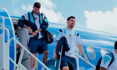 La Selección argentina vuelve al país tras la final del Mundial