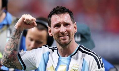 Las lágrimas de Messi tras la derrota ante España