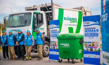 Rivadavia ya recicló 47 mil kilos de residuos