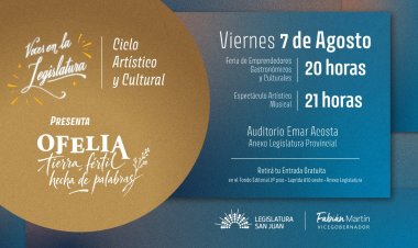 La Legislatura abre el ciclo "Voces en la Legislatura" con un homenaje a Ofelia Zúccoli