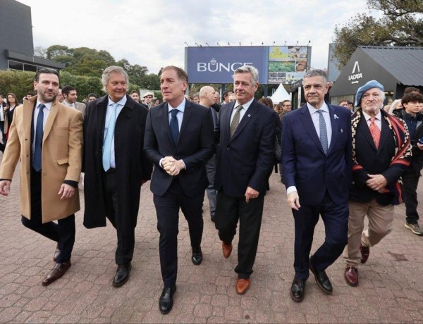 Santilli, en la apertura de La Rural: “La Argentina se ha puesto en marcha"