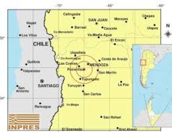 Mendoza: un sismo de 4,3 grados sacudió a la provincia y se sintió en San Juan