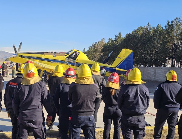 San Juan fortaleció la preparación de sus brigadas con una capacitación en combate de incendios forestales