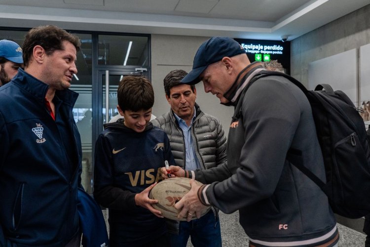 Los Pumas ya están en San Juan para afrontar el compromiso internacional frente a Gales