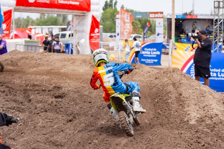 Santa Lucía recibe una nueva fecha del Campeonato Argentino de Motocross