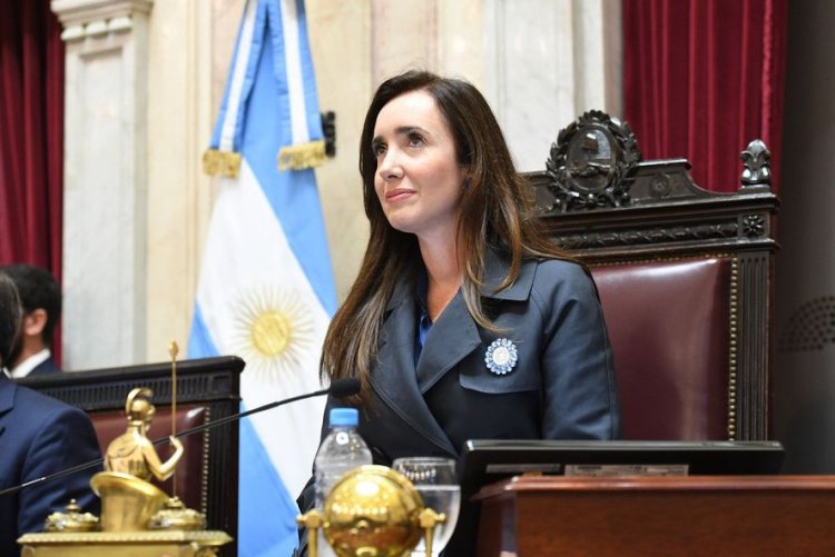 "¡Las Malvinas son Argentinas!": la eufórica celebración de Victoria Villarruel