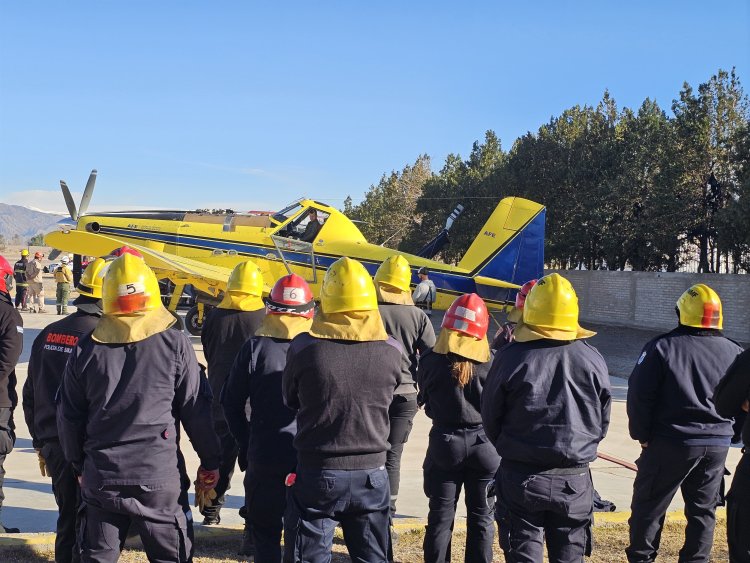 San Juan fortaleció la preparación de sus brigadas con una capacitación en combate de incendios forestales