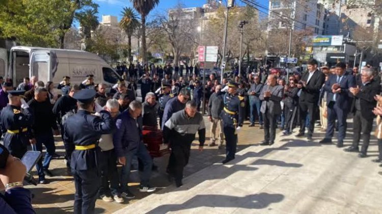 Histórica despedida de los cuatro fallecidos en la tragedia de Valle Fértil