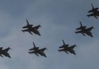 Día de la Fuerza Aérea argentina: los impactantes videos del desfile de los aviones F-16
