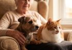 Buscan que perros y gatos puedan acompañar a los adultos mayores en residencias geriátricas