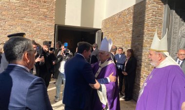 Orrego participó de la misa en homenaje a las víctimas de la tragedia de Valle Fértil