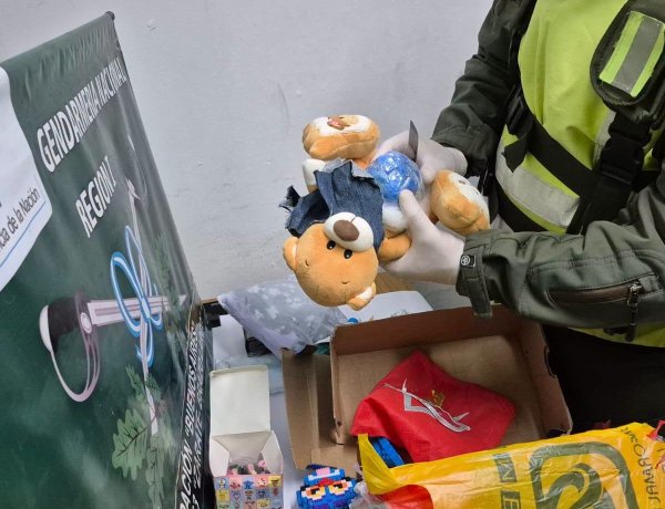 Enviaban marihuana oculta dentro de un oso de peluche y Gendarmería los descubrió en un control