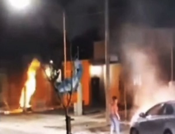 Chocó contra un gabinete de gas en San Martín y debieron evacuar el barrio