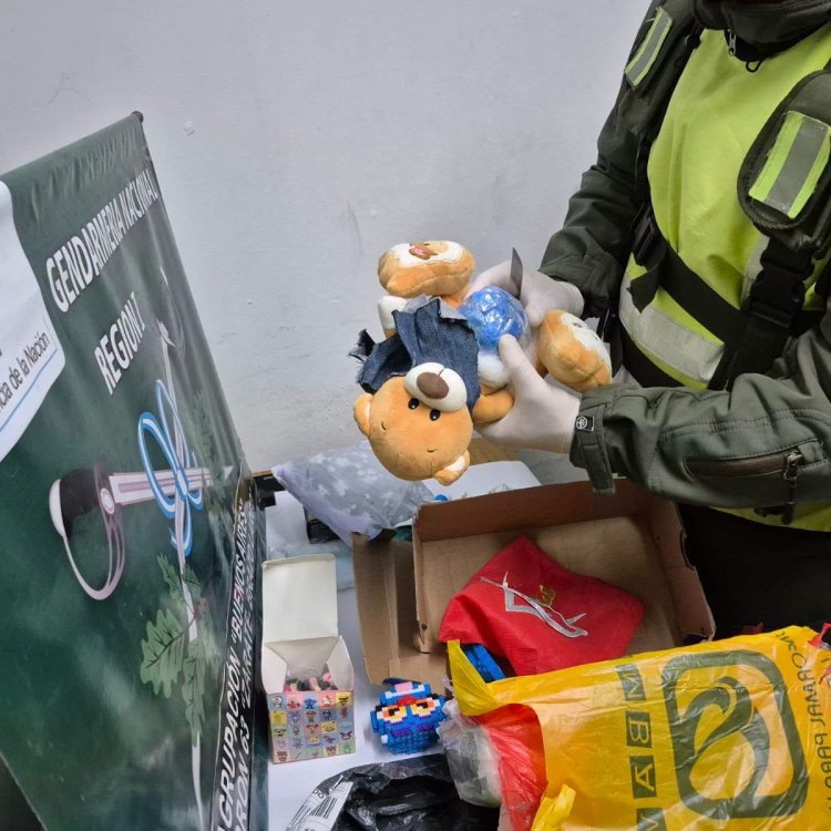 Enviaban marihuana oculta dentro de un oso de peluche y Gendarmería los descubrió en un control