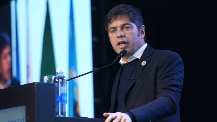Kicillof acusó a Milei de extorsionar a las provincias para lograr su reelección