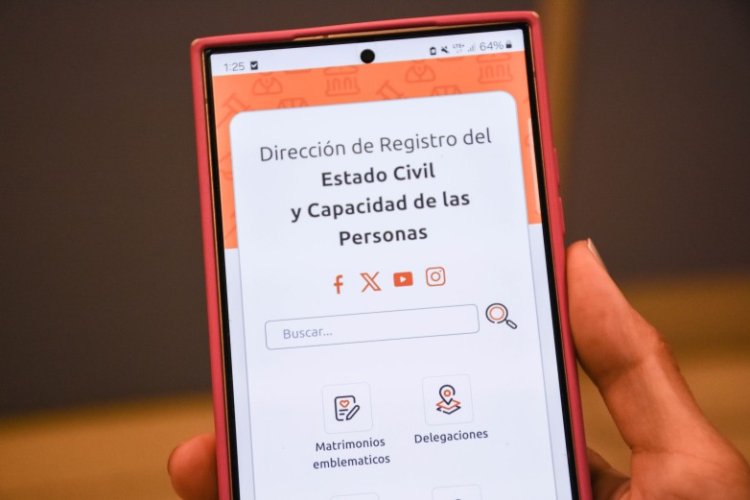 La web del Registro Civil gestionó más de 47.000 turnos en el semestre