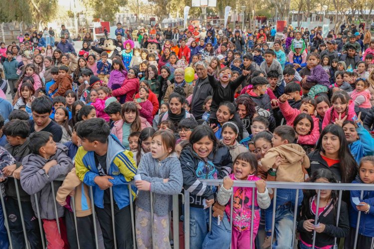 Más de 7.000 niños disfrutaron un gran festejo de fin de semana en Chimbas