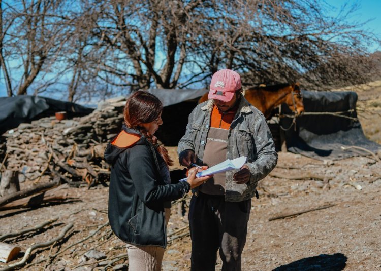 Nuevo, operativo de asistencia a familias  jachalleras