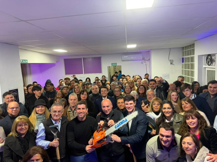 La Libertad Avanza, inauguró su cede en Capital y prometió dar fuerte batalla política