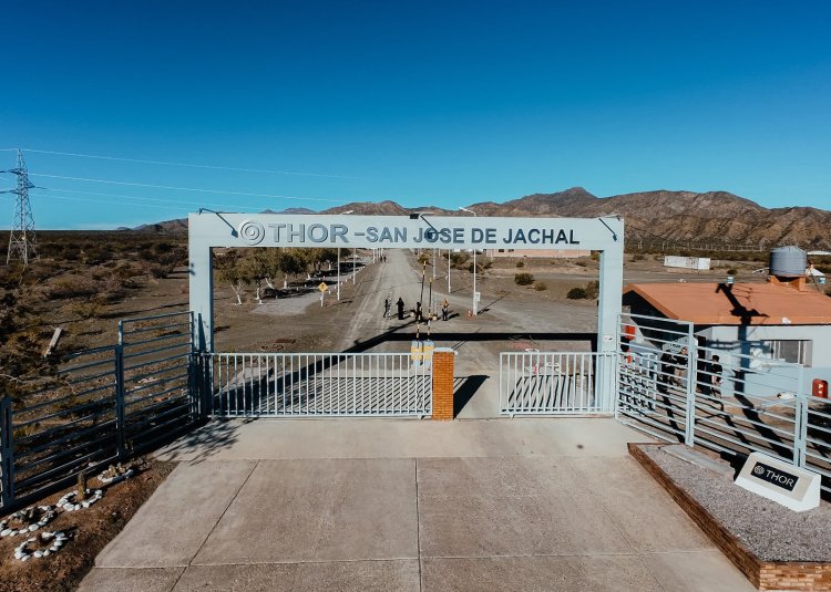 Jáchal acompañó la inauguración del Parque Logístico y Centro de Operaciones de THOR
