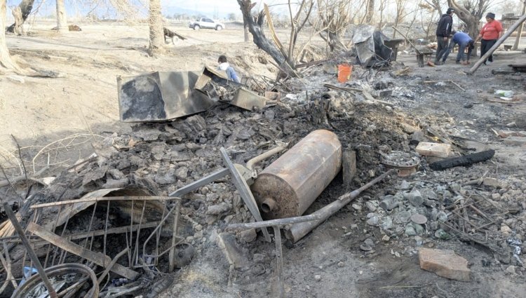 Pocito mantiene un amplio operativo de asistencia y relevamiento tras los incendios provocados por el Zonda