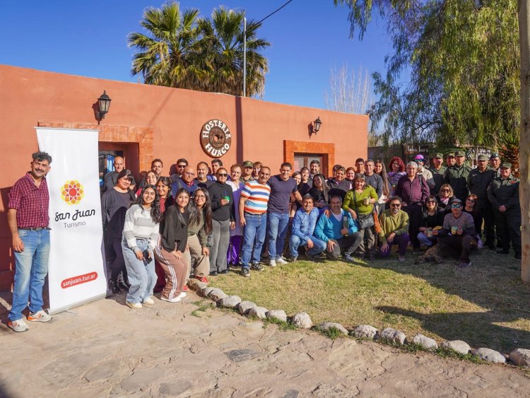 Turismo fortalece el trabajo con prestadores y recorre nuevos proyectos en Jáchal