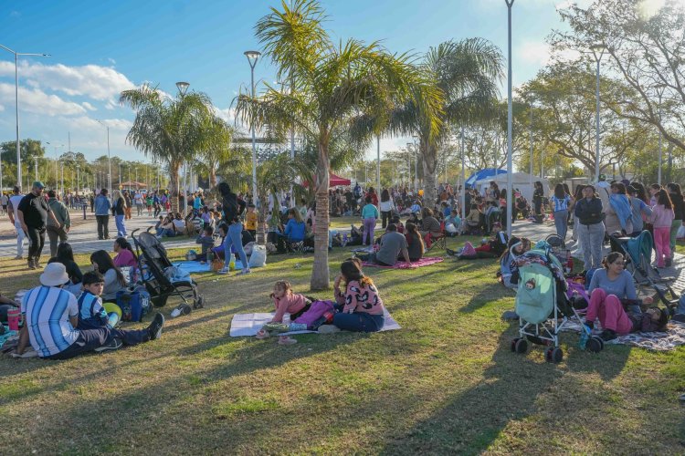 Unas 25 mil personas celebraron el Mes de las Infancias en el Parque de Chimbas
