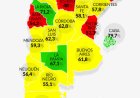 El mapa de la educación en Argentina: cómo se posiciona cada provincia en lengua y matemática