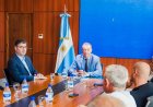 El Vicegobernador recibió a emprendedores mineros de Valle Fértil