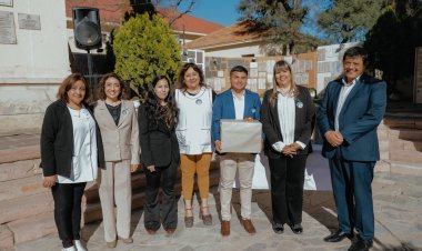 Jáchal participó del acto aniversario de la Escuela Normal Superior Fray Justo Santa María de Oro