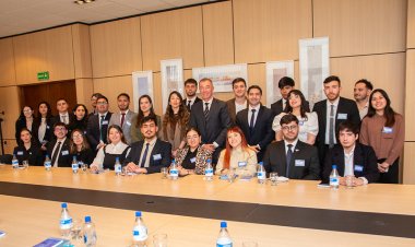 Fabián Martín recibió a jóvenes que se preparan para participar del Seminario País Federal 2026