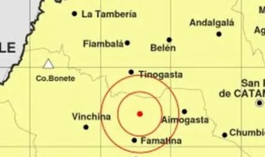 Sismo de 5,4 grados en La Rioja: qué localidades lo sintieron