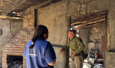 Rawson acompaña a las familias afectadas por los incendios con un operativo de asistencia en Médano de Oro y El Medanito