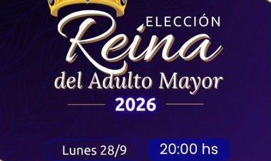 La Municipalidad de Chimbas invita a la Elección de la Reina del Adulto Mayor 2026