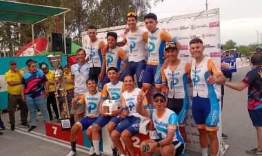 Rodrigo Díaz y Maribel Aguirre ganaron la Vuelta Ciclista de Chamical en La Rioja