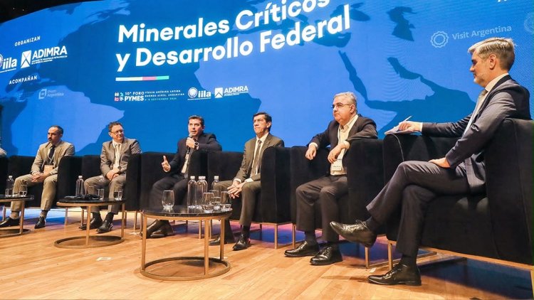 Orrego expuso sobre el potencial minero de San Juan con la meta de generar empleo y desarrollo provincial