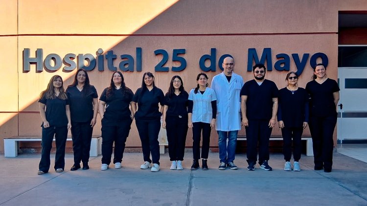 El Hospital 25 de Mayo realizó su primera ablación de córneas
